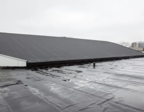 EPDM completed roof