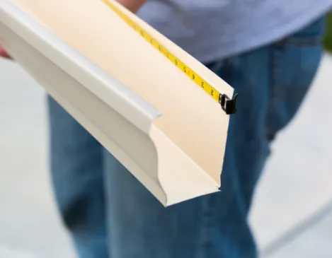 K-style gutters