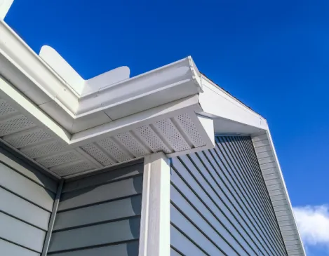 K-style gutters installed